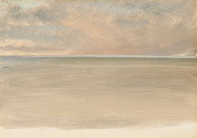 Meereslandschaft mit Eiskappe in der Ferne von Frederic Edwin Church